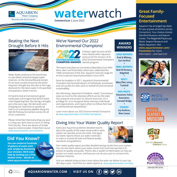 Water Watch June 2022 cover