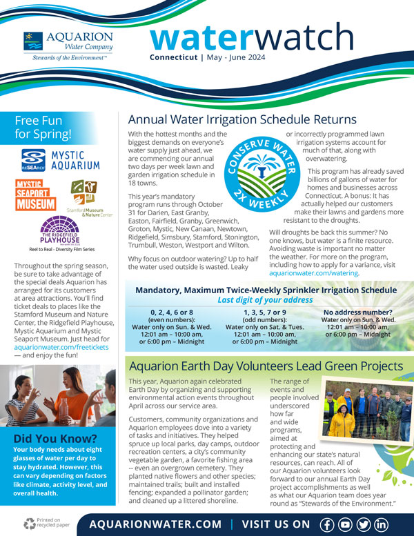 Water Watch newsletter